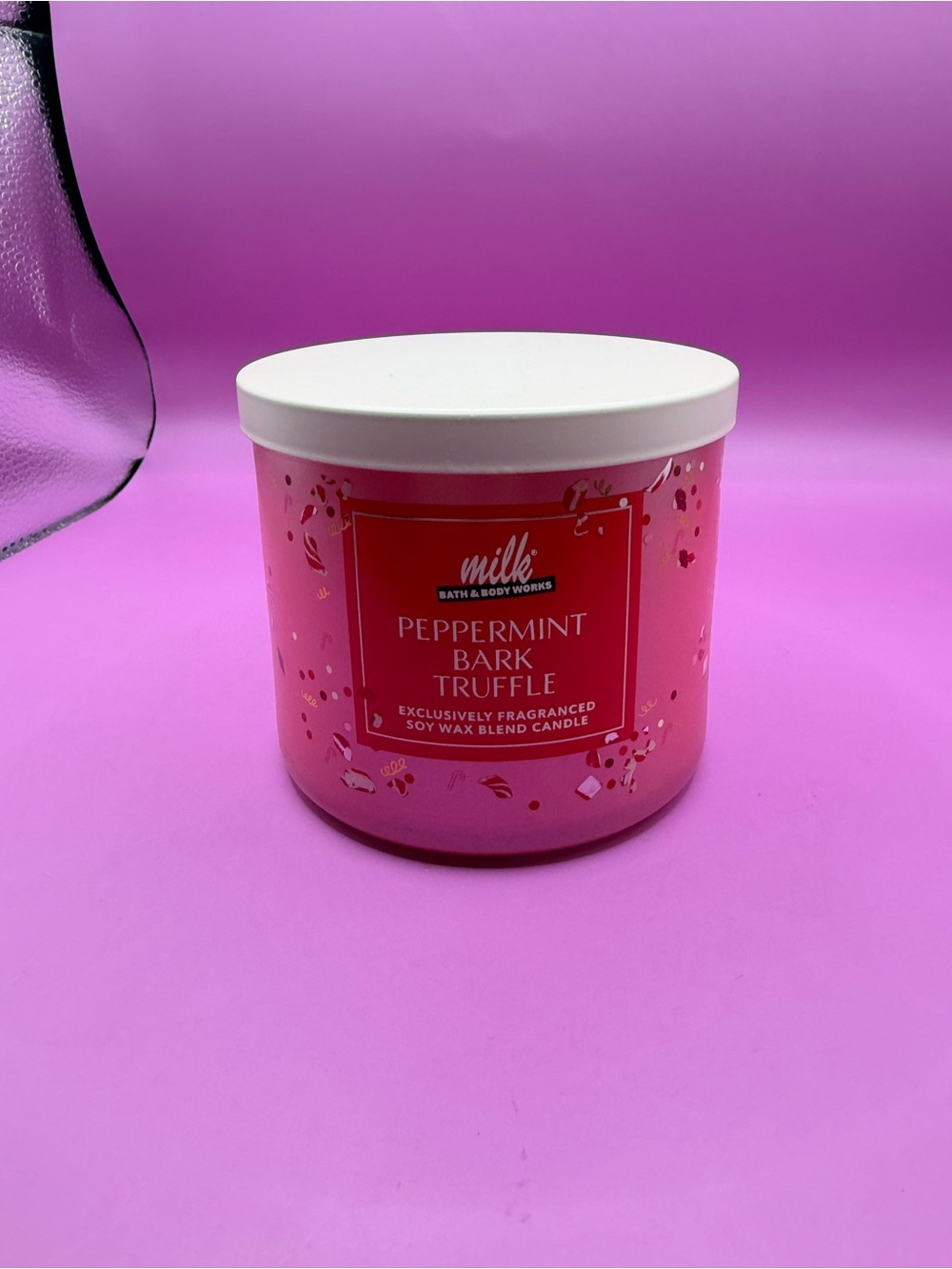 Bath & Body Works Peppermint Bark Truffle Candle